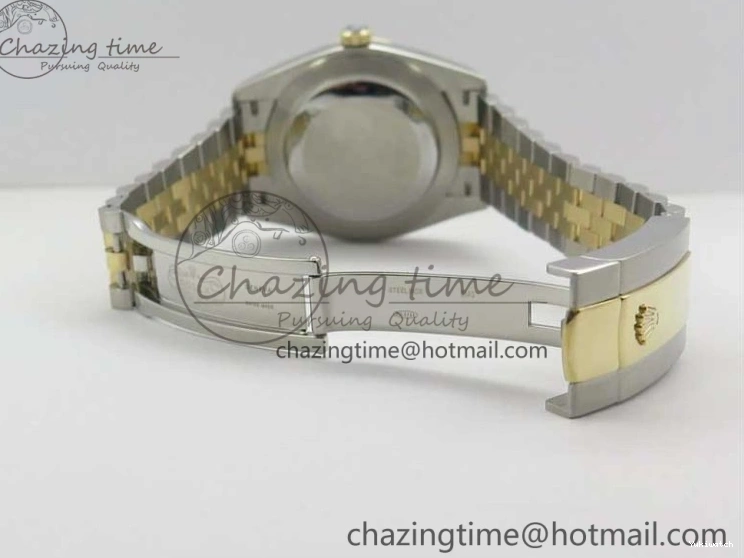 Best Bracelet Dial WWF Stick 126333 Edition 41 Makers YG Jubilee DateJust Wrapped Gold Wrapped SS SS A2836 on YG 0410